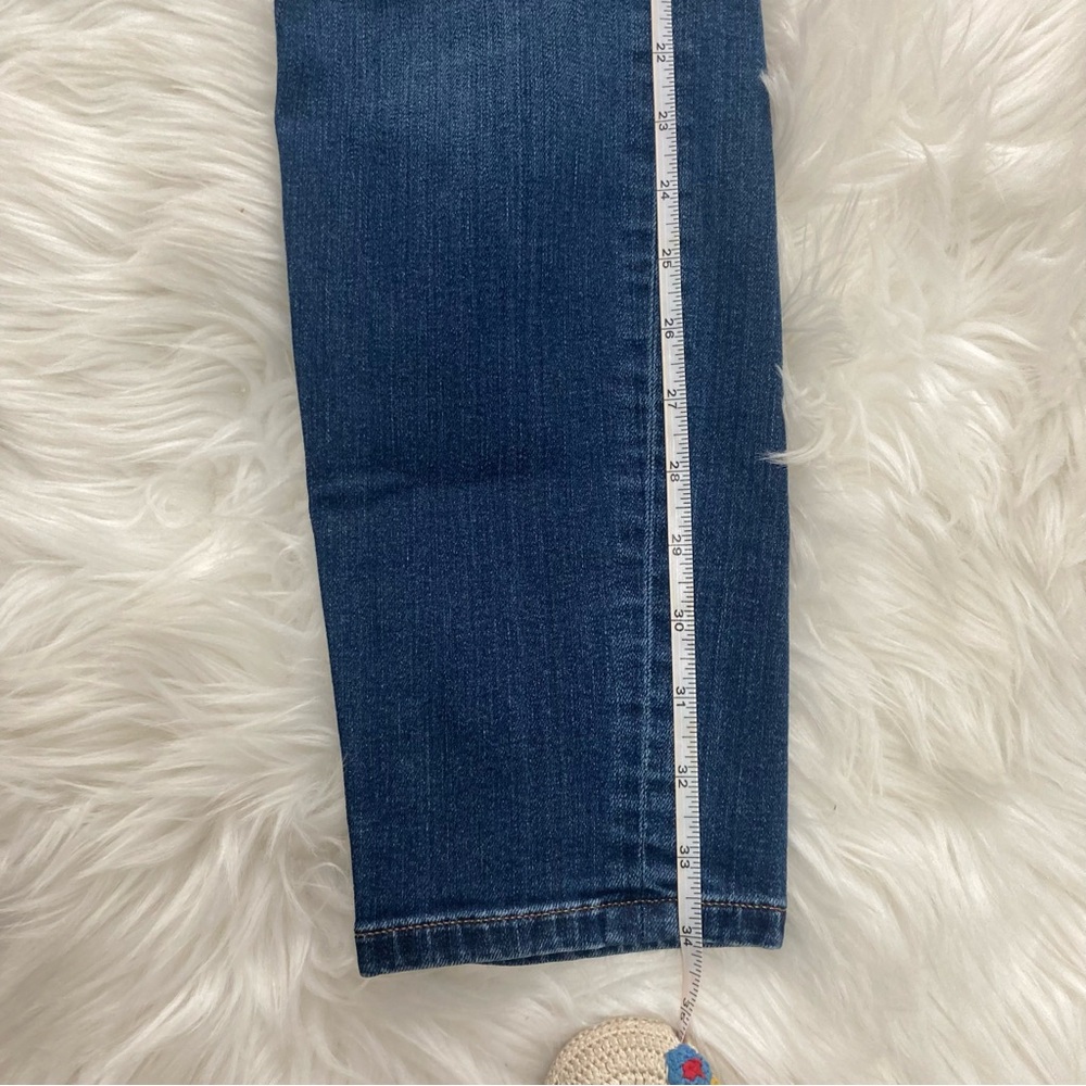LOFT CURVY SKINNY ANKLE DENIM PANTS - Picture 7 of 9